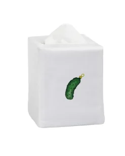 Pickle Ornament Tissue Box Cover