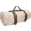 Picnic Blanket Made With Liberty Fabric in Betsy Candy Floss & Mitsi Valeria Pink