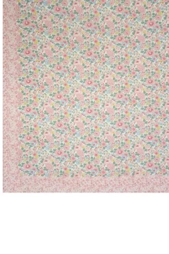 Picnic Blanket Made With Liberty Fabric in Betsy Candy Floss & Mitsi Valeria Pink