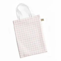 Picnic Gingham Baby Duvet in Pink