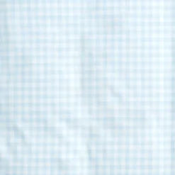 Picnic Gingham Crib Sheet in Blue