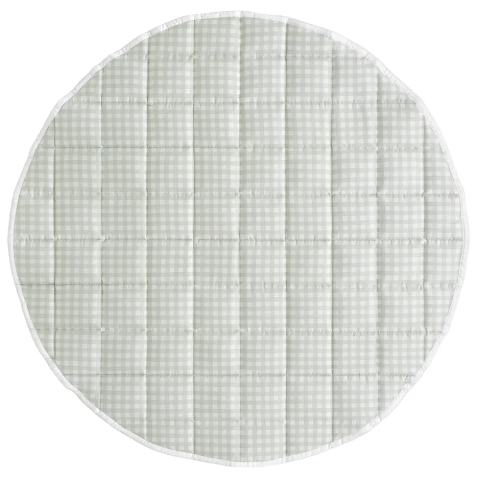 Picnic Gingham Play Mat in Green