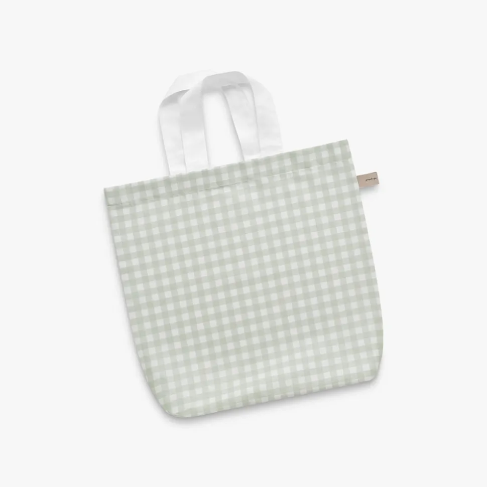 Picnic Gingham Play Mat in Green