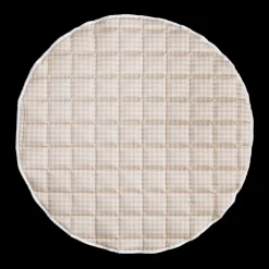 Picnic Gingham Play Mat in Beige