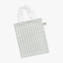 Picnic Gingham Toddler Pillow in Green