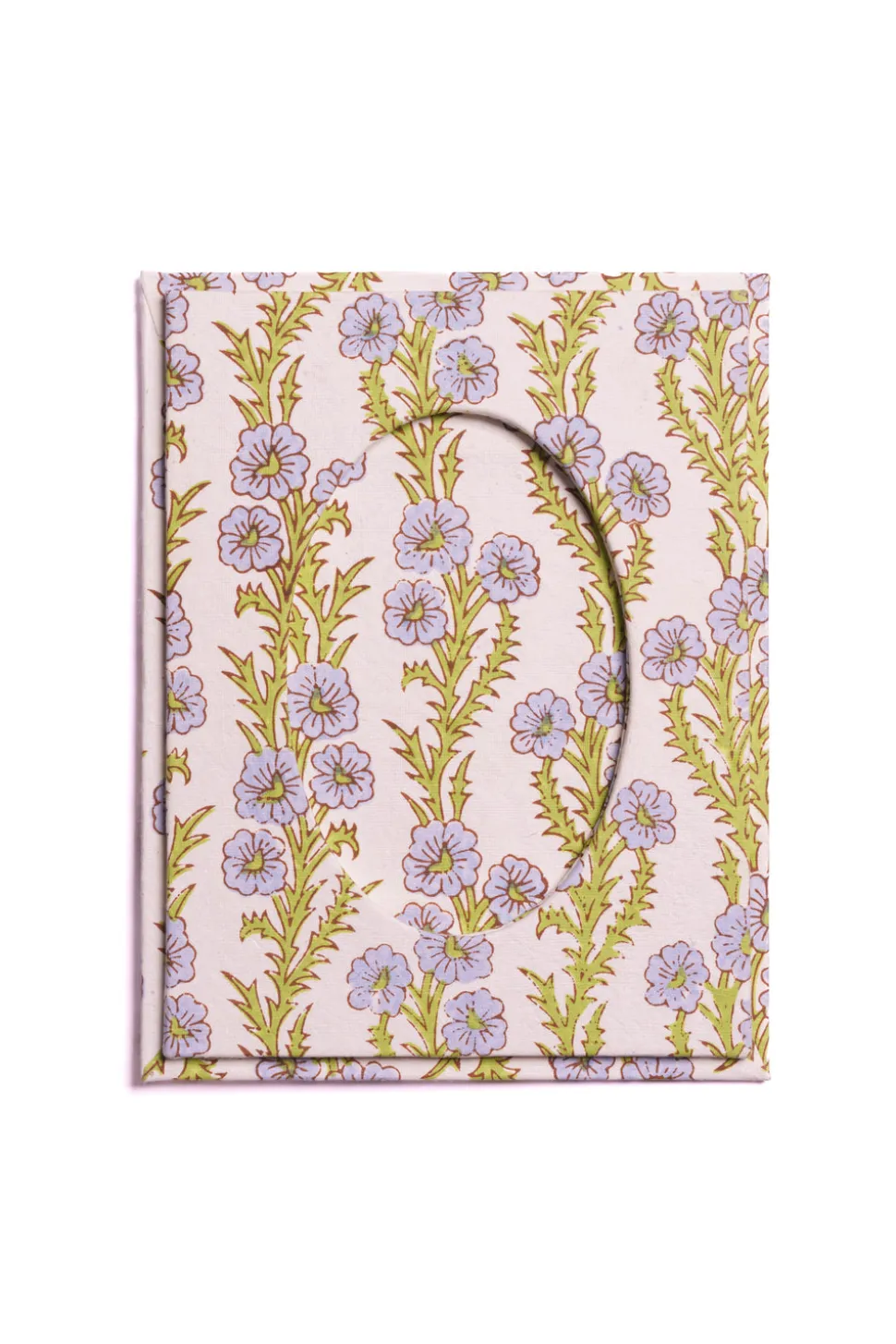 Picture Frame 4x6 in Circular Forget-Me-Not Floral