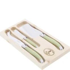 3-Piece Cheese Set in Green