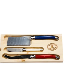 3-Piece Cheese Set in Paris Colors