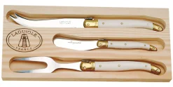 3-Piece Cheese Set Ivory