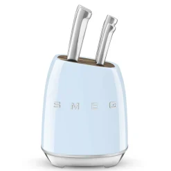 7-Piece Knife Block Set KBSF01 in Pastel Blue