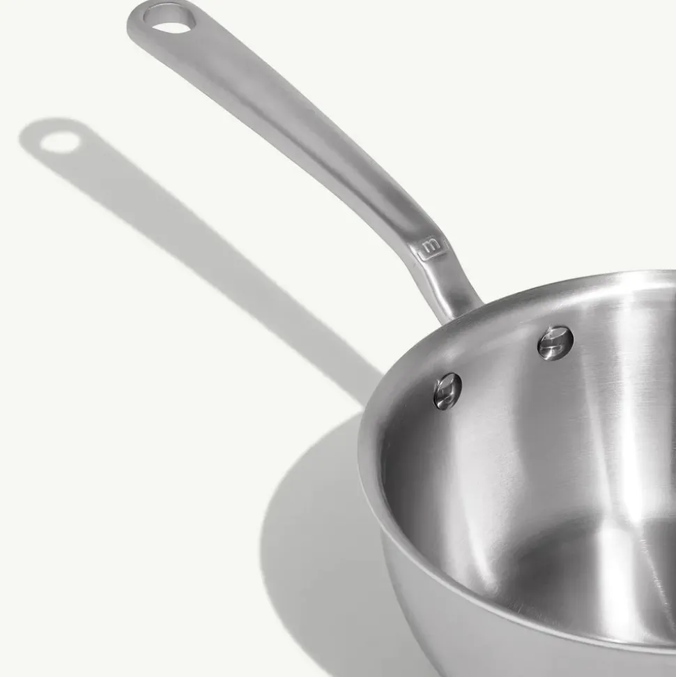 10-Piece Stainless Clad Cookware Set