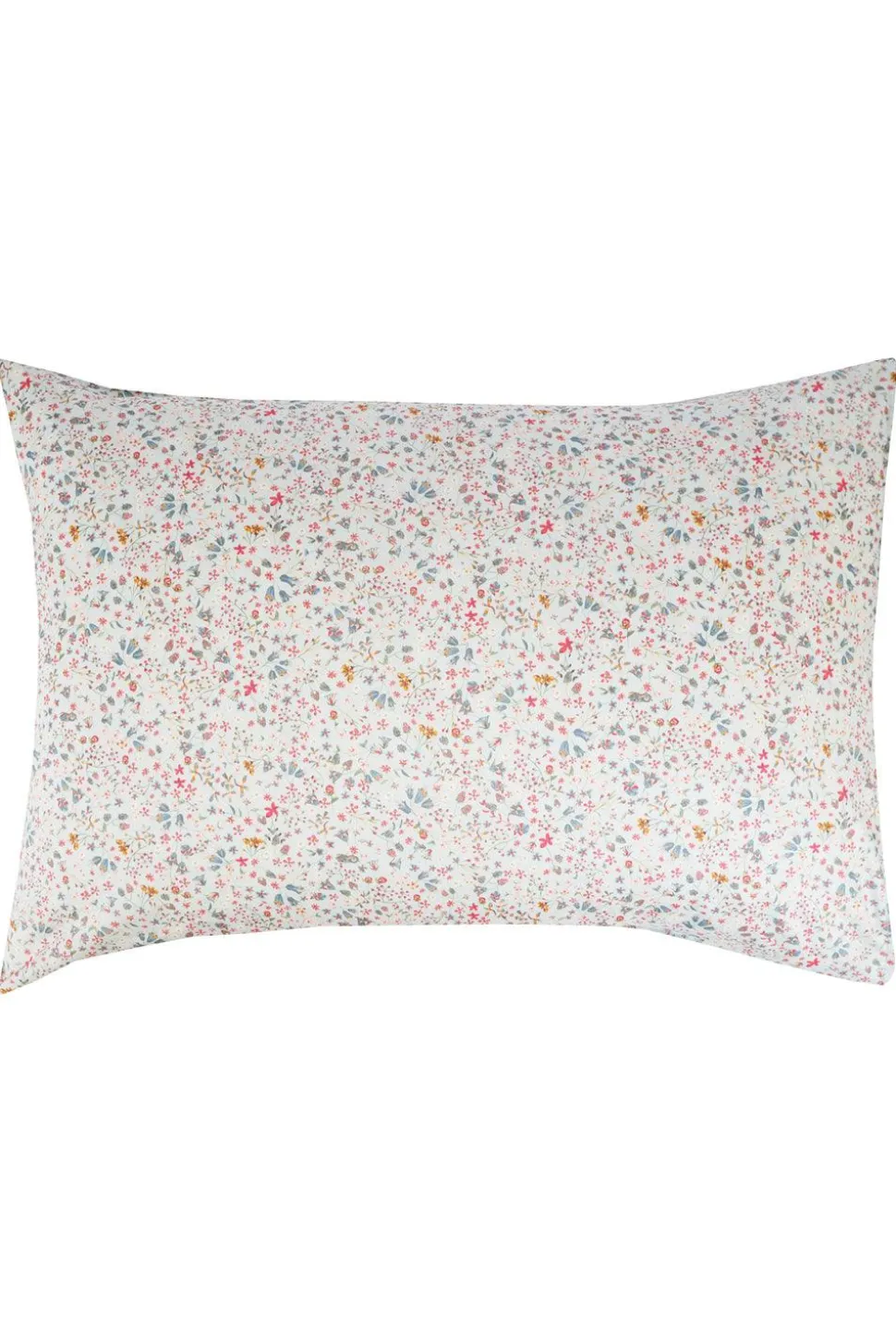 Pillowcase Made With Liberty Fabric in Donna Leigh Silver