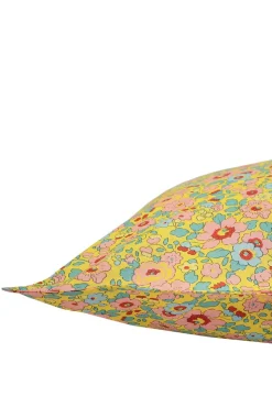 Pillowcase Made With Liberty Fabric in Betsy Sunflower