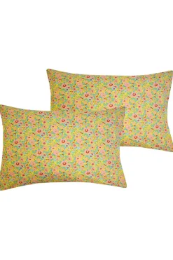 Pillowcase Made With Liberty Fabric in Betsy Sunflower