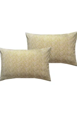 Pillowcase Made With Liberty Fabric in Feather Meadow