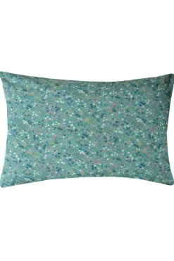 Pillowcase Made With Liberty Fabric in Donna Leigh Green