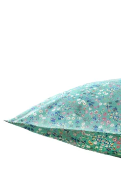 Pillowcase Made With Liberty Fabric in Donna Leigh Green