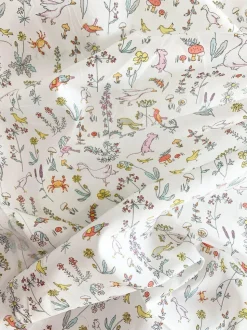 Pillowcase Made With Liberty Fabric in Theo