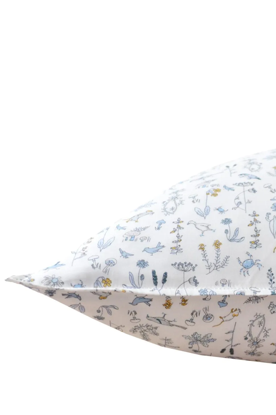 Pillowcase Made With Liberty Fabric in Theo