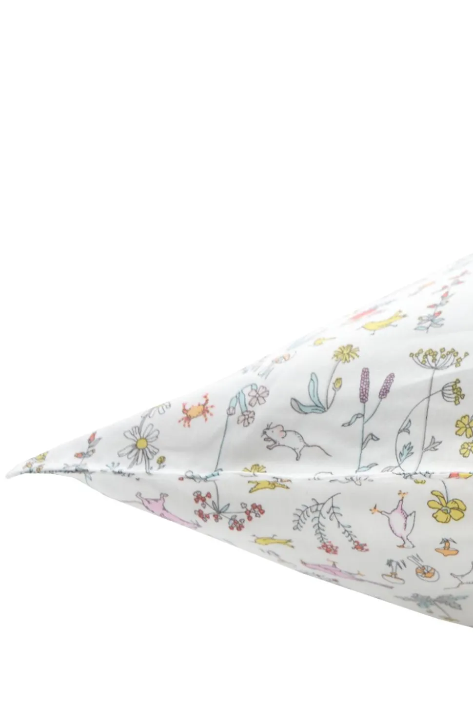 Pillowcase Made With Liberty Fabric in Theo