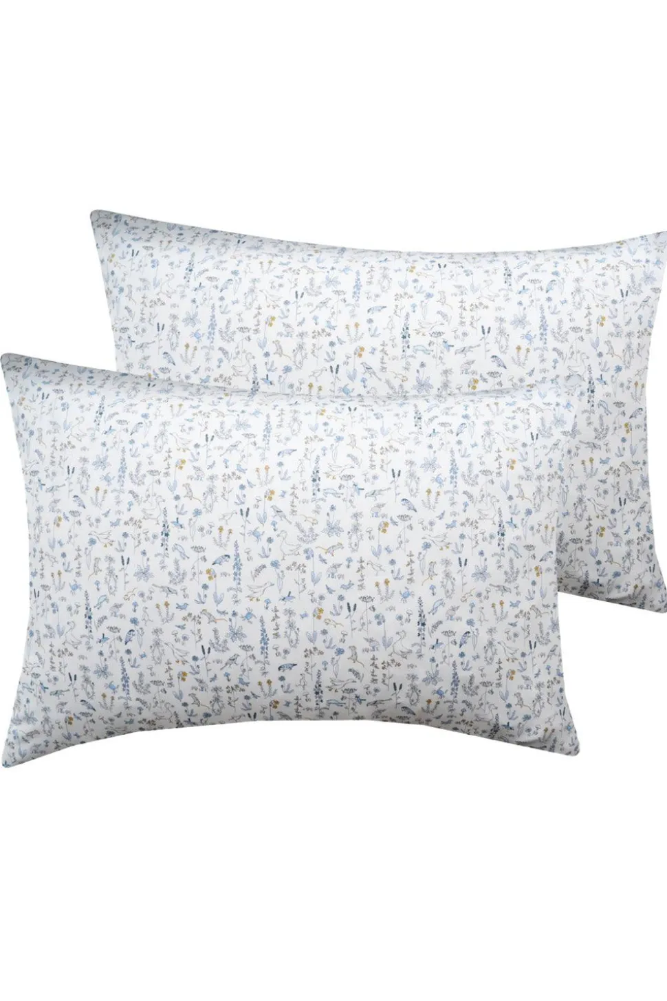 Pillowcase Made With Liberty Fabric in Theo