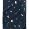 Pima Baby Blanket in Arctic Antics
