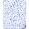 Pima Baby Blanket in Bluehearts