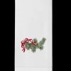 Pine Bough Ribbon Hand Towel