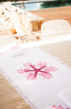 Pink Corallo Table Runner
