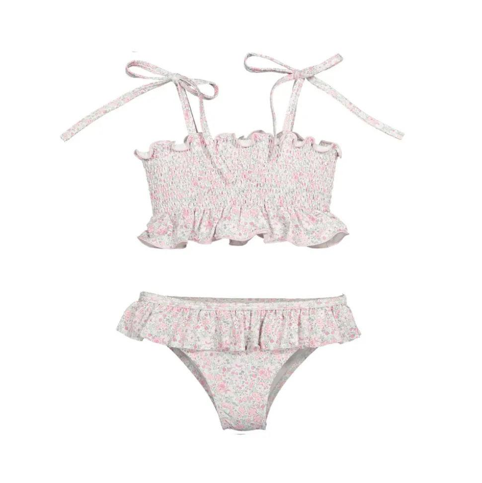 Pink Ditsy Floral Bikini