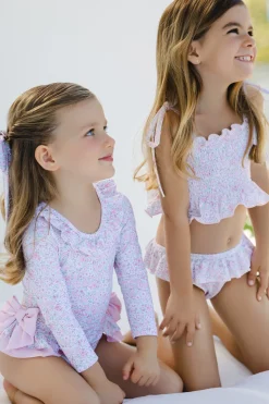 Pink Ditsy Floral Bikini