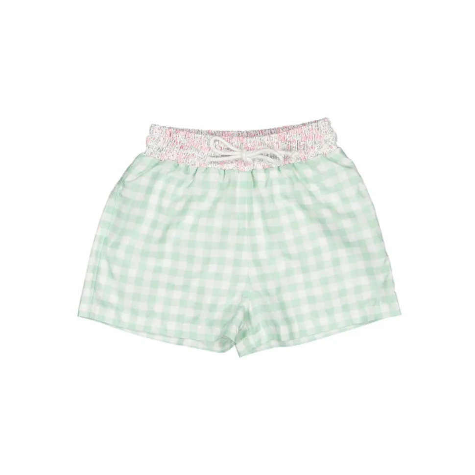 Pink Ditsy Floral Trunks