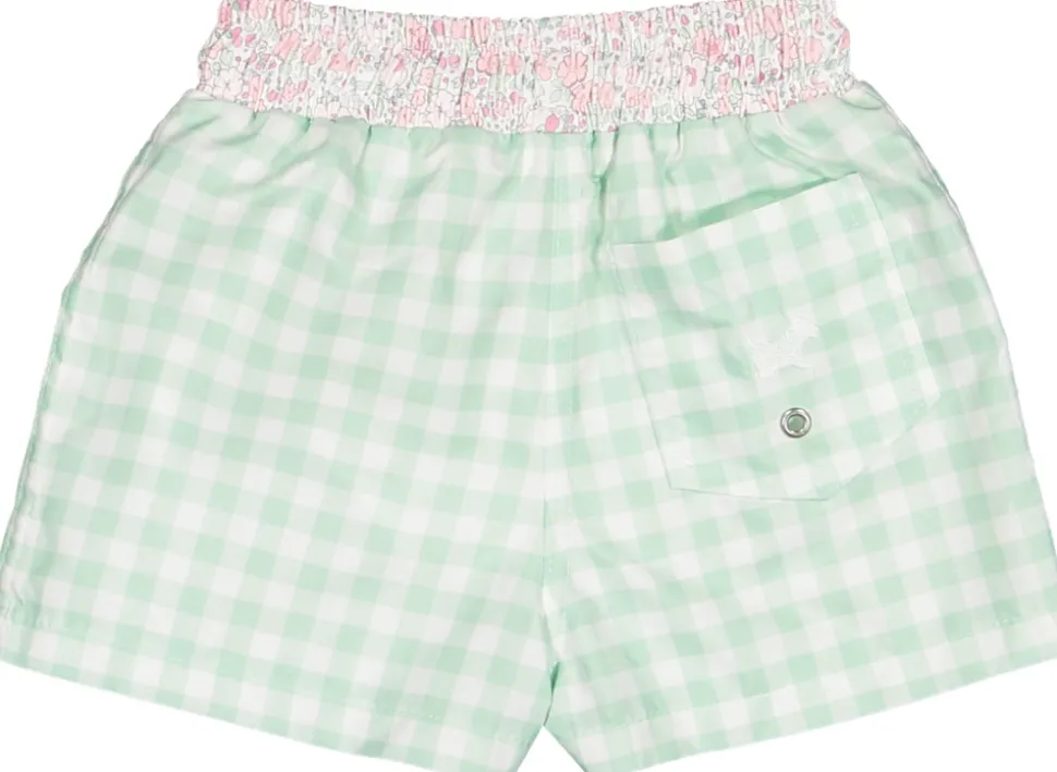 Pink Ditsy Floral Trunks