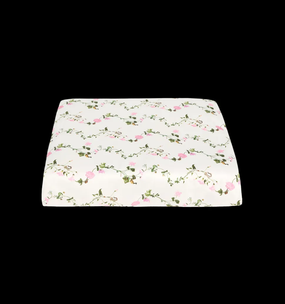 Pink Pond Floral Fitted Sheet