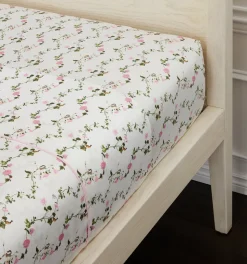 Pink Pond Floral Fitted Sheet