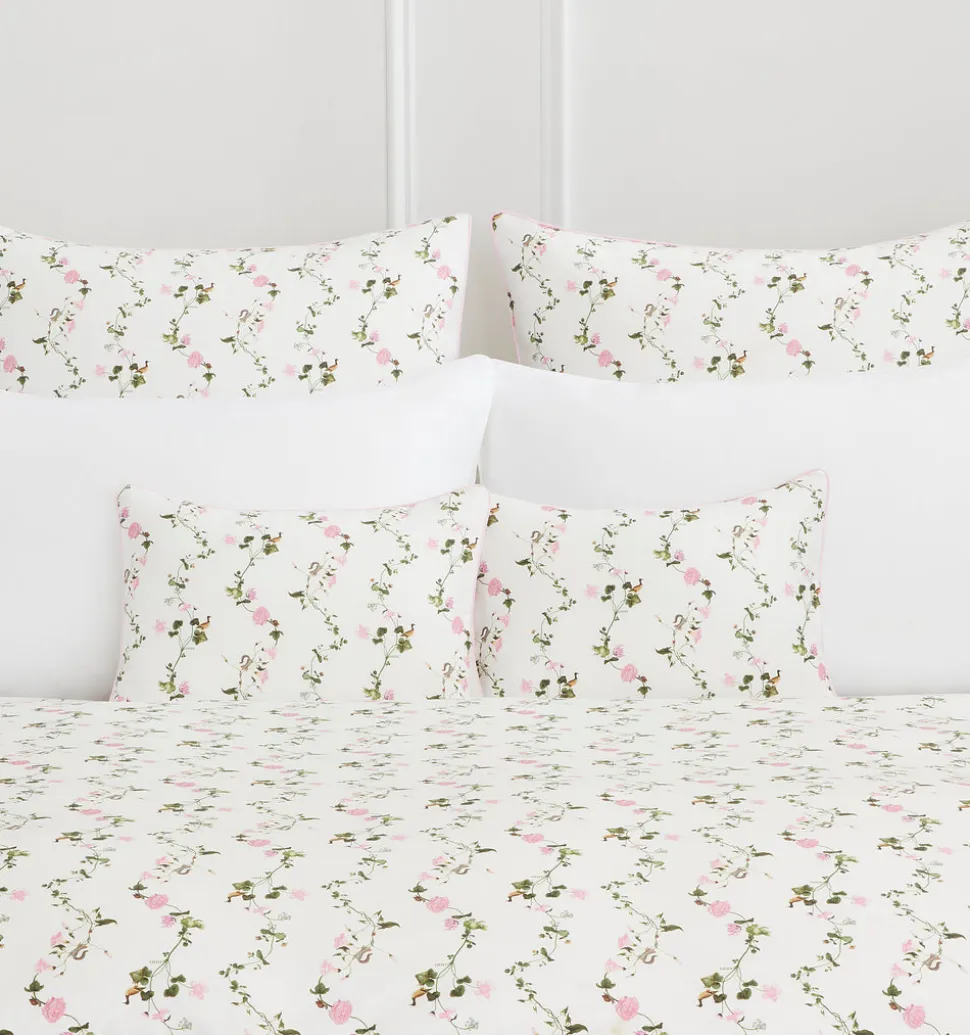 Pink Pond Floral Mini Pillowcase