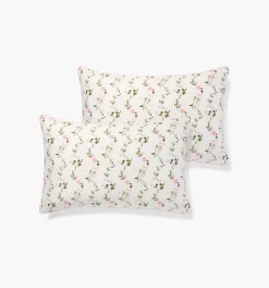 Pink Pond Floral Pillowcase Set