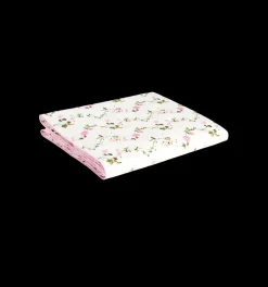 Pink Pond Floral Top Sheet