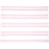 Pink Stripe Cotton Tablecloth