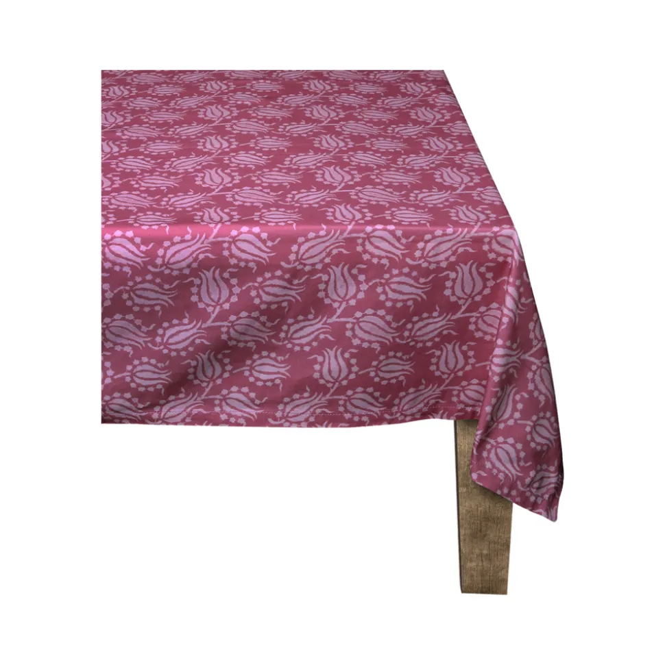 Pink Tulip Tablecloth