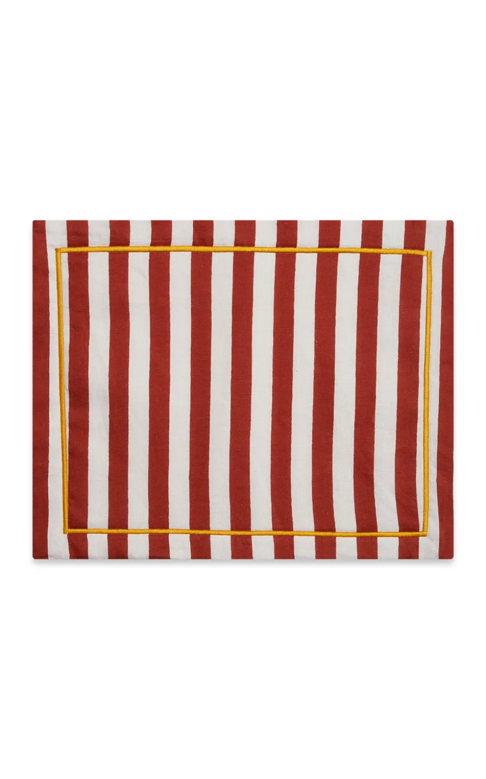 Placemat in Riviera Mattone, Set of 2