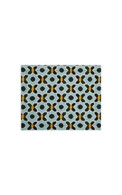 Placemats in Plaza Small Light Blue, Set of 2