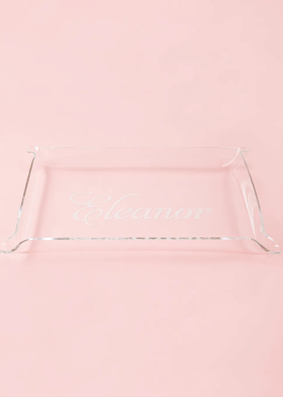 Plastic Acrylic Personalized Tray