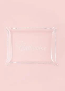 Plastic Acrylic Personalized Tray