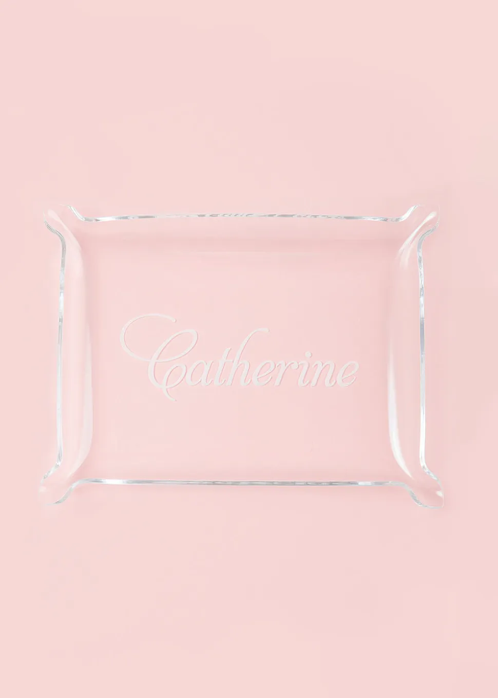 Plastic Acrylic Personalized Tray