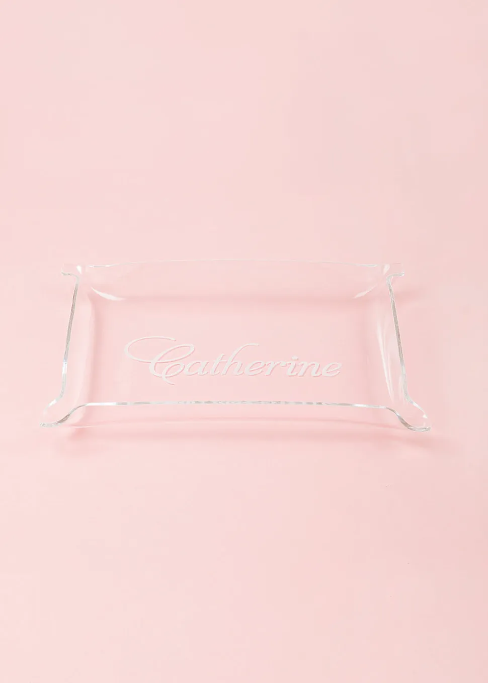 Plastic Acrylic Personalized Tray