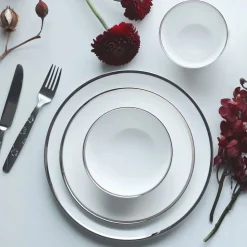 Platinum Edge Cereal/ Soup Bowl