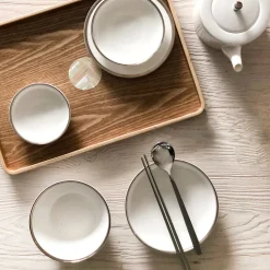 Platinum Edge Fruit/ Nut Bowl