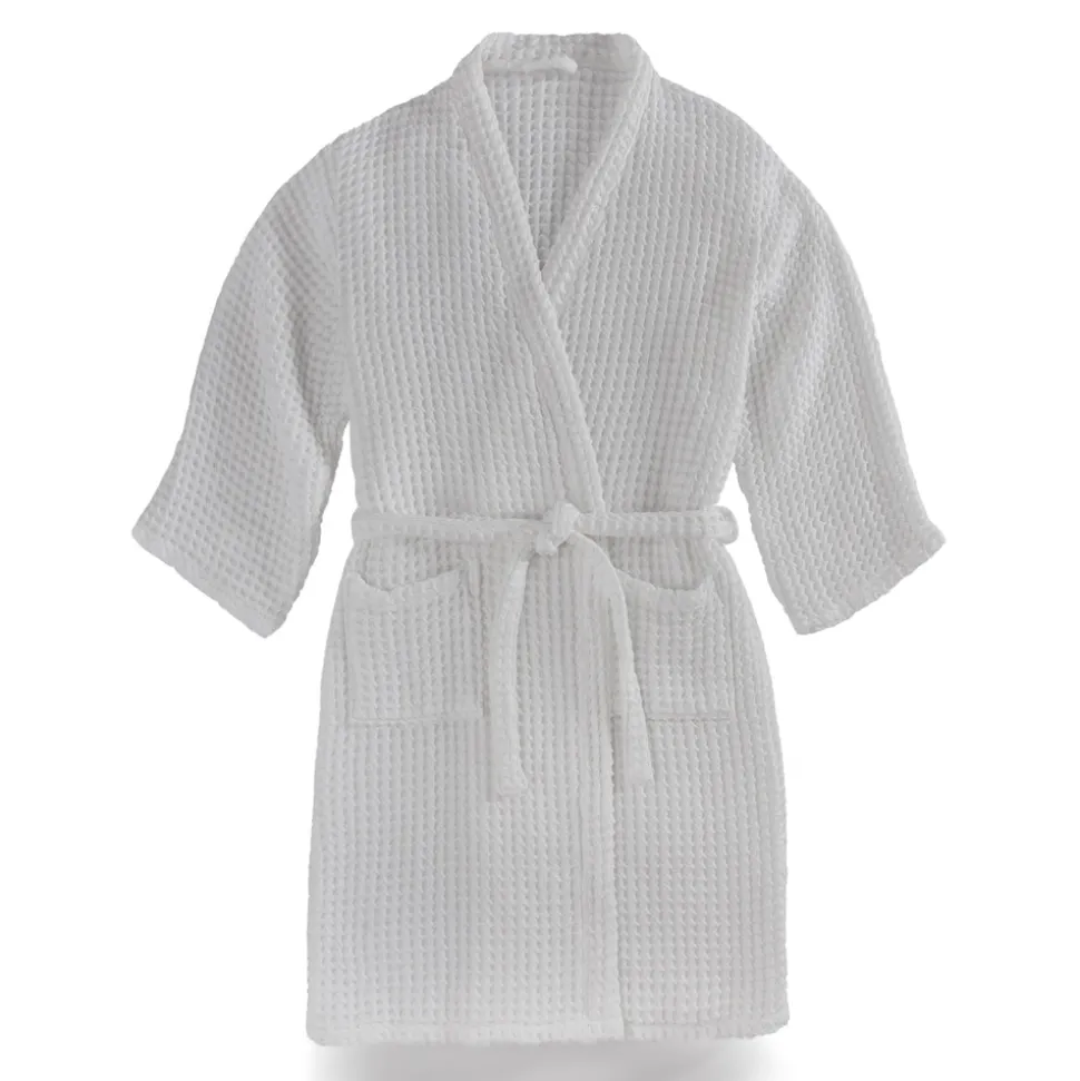 Plush Waffle Bathrobe