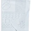 Pointelle-Knit Cotton Baby Blanket